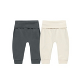 Baby Pant Set - Indigo & Ivory