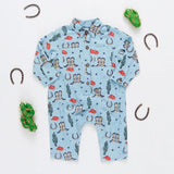 Baby Boy's Easton Romper - Tiny Rodeo