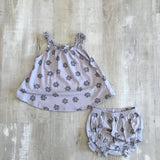 Swing Top & Bloomer Set Cloud Daisies