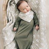 Sand Rainbow Muslin Swaddle Blanket