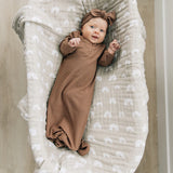 Sand Rainbow Muslin Swaddle Blanket